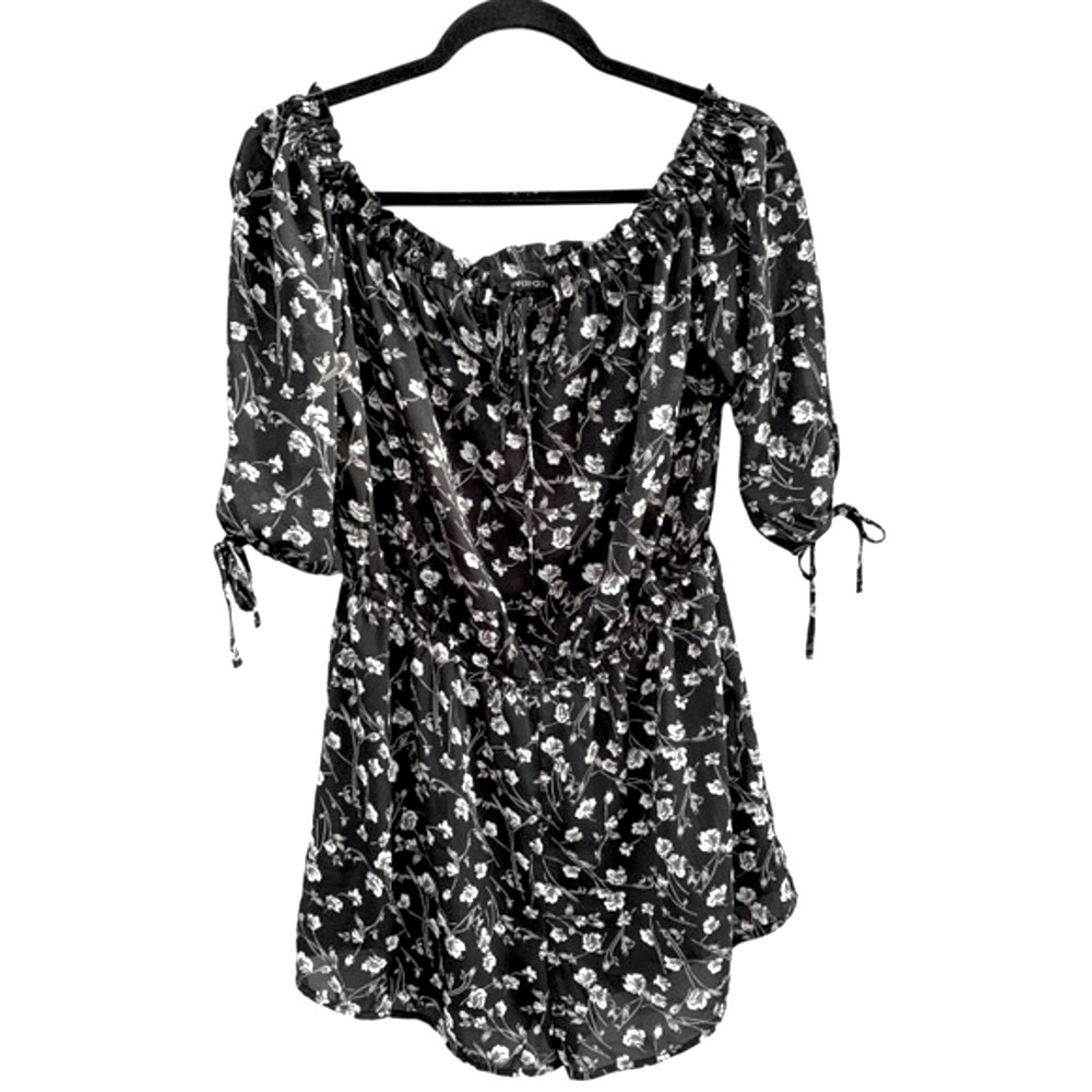 Papermoon Floral Print Romper